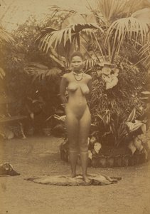 South African Woman, Nude by Prince Roland Napoleon Bonaparte
