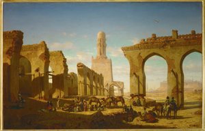 Ruins of the Mosque of Khalif Hakem in Cairo
