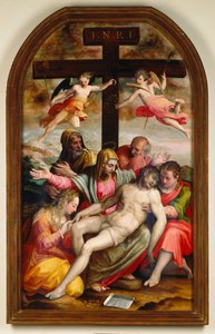 The Deposition by Prospero Fontana