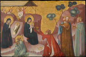 The Nativity and the Adoration of the Magi, circa 1325-1330