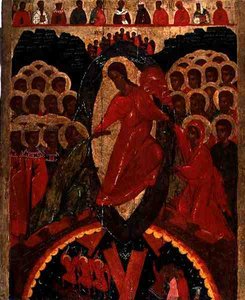 The Descent into Hell by Pskov School