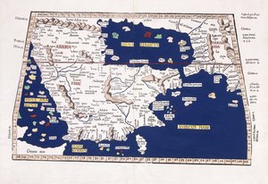 Map of Arabia, the Persian Gulf and the Indian Sea