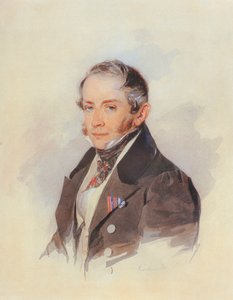 Portrait of the composer Count Matvey Vielgorsky by Pyotr Fyodorovich Sokolov