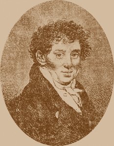 Portrait of the Composer and Guitarist Andrei Osipovich Sychra by Pyotr Fyodorovich Sokolov
