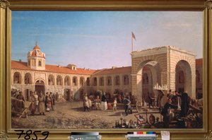 Apraksin Market in St Petersburg