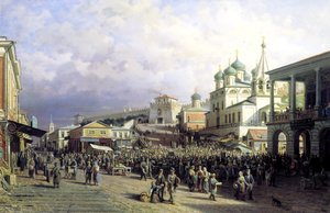 Market in Nizhny Novgorod