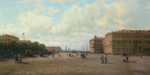 The Palace Square in Saint Petersburg