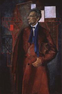 Portrait of the stage producer Vsevolod Meyerhold