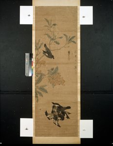 Birds and Branch by Qing Dynasty Chinese School