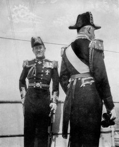 Commodore Keppel with the Duke of Connaught