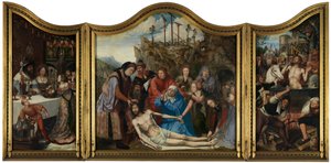 Altarpiece of the Joiners Guild by Quentin Massys or Matsys