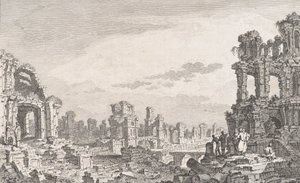 Ruins of Cumae, 18th century