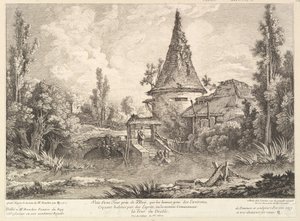 View of Tower near Blois, mid 18th century