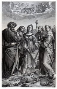 St Cecilia by Quesnel