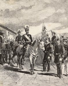 Japanese army: Infantry soldiers, Chiefs of Staff, Major general, cavalry, Vice Admiral, Infantry captain, gunner
