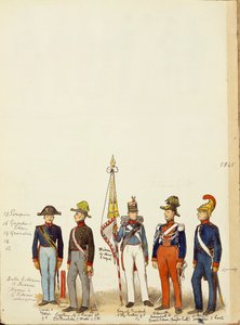 Military Uniforms by Quinto Cenni