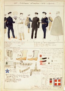 Uniform Variations of Kingdom of Italy by Quinto Cenni