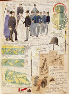 Uniforms of Forestry Administration of Kingdom of Italy