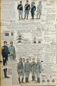 Uniforms of Italian army during World War I