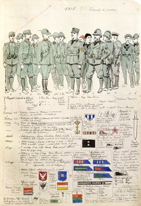 Uniforms of Kingdom of Italy by Quinto Cenni