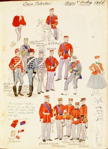 Uniforms of Volunteer Corp of Kingdom of Italy