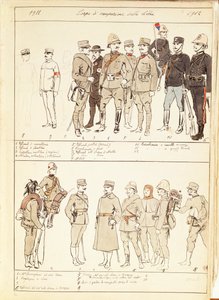 Uniforms of Force of Military Occupation of Libya of Kingdom of Italy