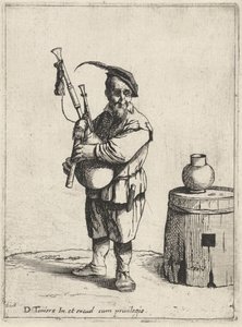 Bagpiper (series title: Farmers Full-Length) by Quirin Boel