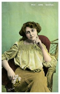 Dora Barton, British Actress by RW Thomas