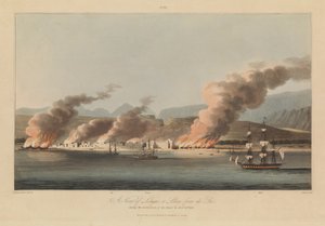 Sixteen Views of Places in the Persian Gulf Forces Against the Arabian Pirates by R. (after) Temple