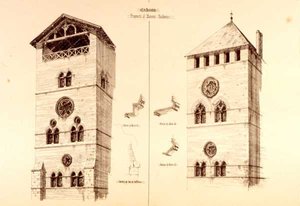 Fragments of Baronial Residences, Cahors, France
