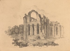 N.E. End of the Upper Transept at Fountains Abbey