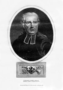 Metastasio, Italian poet, 1816