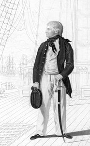 Prince William Henry as a Midshipman on Board the Prince George by R. Page