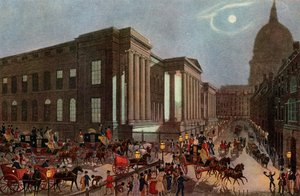 The Royal Mails starting from the General Post Office, London, 1830