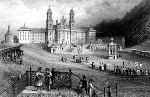 The Abbey of Einsiedeln, Schwyz, Switzerland