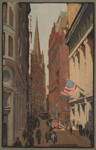 Trinity Church and Wall Street