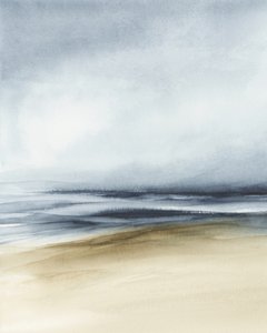 Serene Coastal Horizon by Rachel Elise