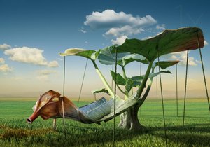 Floating Seahorse Bed by Radoslav Penchev