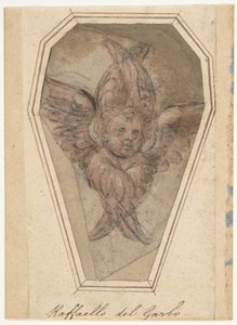 A Seraph Cartoon for an Embroidery