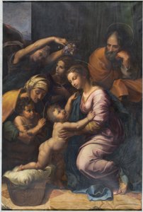 Holy Family of Francis I by Raffaello Sanzio Raphael