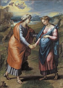 The Visitation, 1517 by Raffaello Sanzio Raphael