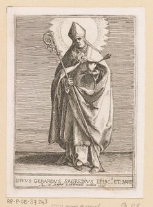 Saint Gerard Sagredo by Raffaello Schiaminossi