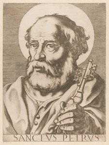Saint Peter by Raffaello Schiaminossi