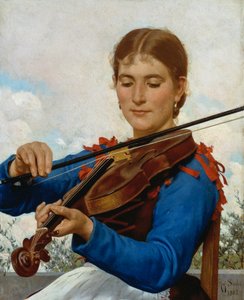 Girl Playing Violin