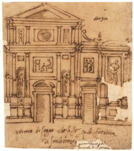 Design for the Façade of San Lorenzo, Florence