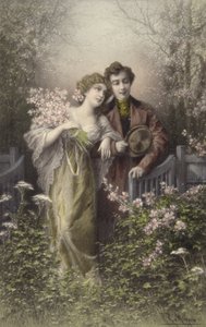 Couple with Blossom by Raimund Ritter Von Brennerstein Wichera