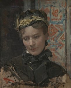 Portrait of a Lady. 1885-95 by Raimundo de Madrazo y Garreta