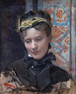 Portrait of a Lady by Raimundo de Madrazo y Garreta