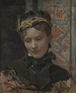 Portrait of a Lady by Raimundo de Madrazo y Garreta