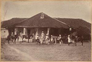 Dr. Morris and Party, Jhansi (recto)